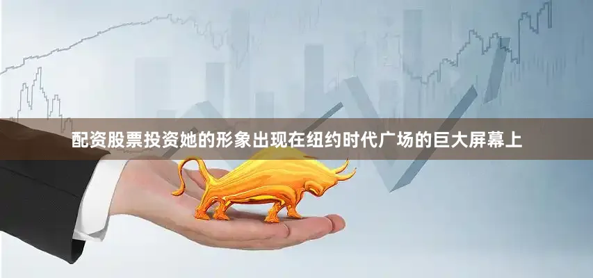 配资股票投资她的形象出现在纽约时代广场的巨大屏幕上